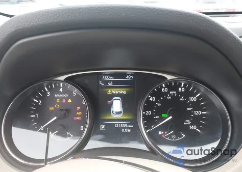 2015 Nissan Rogue Sl из США, поврежденный, VIN 5N1AT2MV1FC878794